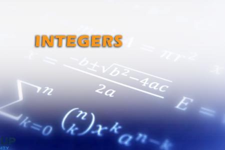 Integers