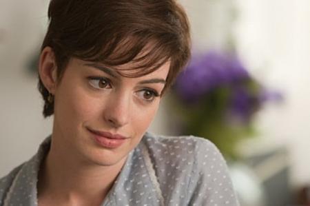 What did Hathaway wish to become during her childhood before acting became a high priority?