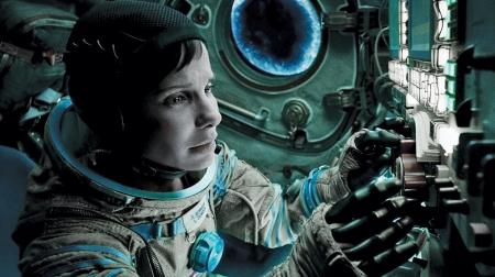 In which movie did Sandra Bullock portray an astronaut?